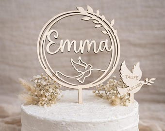 Personalized Wooden Cake Topper – Handmade in Germany