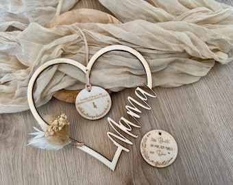 Regalo personalizado para el Día de la Madre - Regalo personalizado para mamá - ¡Regalo estimado para mamá! Regalo personalizado para mamá y abuela.