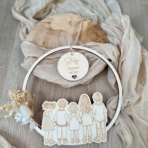 Farewell gift for educator-teacher - Thank you for the colorful time - Thank you educator teacher childminder-educator with heart gift