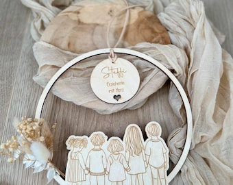 Farewell gift for educator-teacher - Thank you for the colorful time - Thank you educator teacher childminder-educator with heart gift