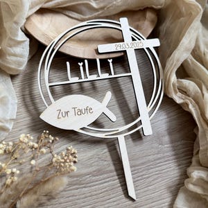 Cake topper per battesimo - comunione - cresima - cresima, cake topper personalizzato battesimo, steudeko battesimo, decorazione torta battesimo - decorazione tavolo