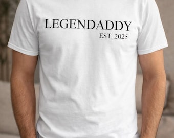 Iron-on patch Legendaddy - Dad you are my hero - Iron-on patch Dad I love you - Baby bodysuit Father's Day - T-shirt Legendaddy Dad