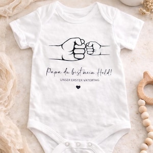 Parche termoadhesivo Día del Padre - Papá eres mi héroe - Parche termoadhesivo Papá te amo - Body bebé Día del Padre - Camiseta Día del Padre Papá es el mejor