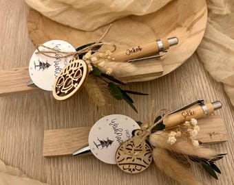 Personalized ballpoint pen - Ballpoint pen with desired text - Ballpoint pen with name - Ballpoint pen made of wood with desired engraving