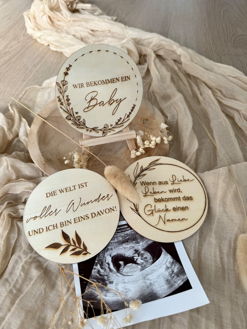 Schwangerschaft verkünden - Schwangerschaftstest Überraschungsbox  - Du Wirst Papa - wir bekommen ein Baby