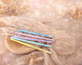 Pencil personalized with name - Gift for school enrollment - Little gift for school cone - Gift idea for schoolchild