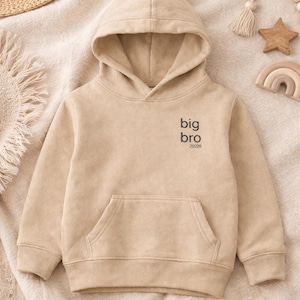 Iron-on image big brother year, big sister - iron-on motif, lettering with or without year, big Bro - big sis