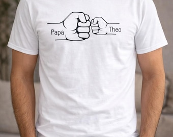 Iron-on patch Father's Day - Dad you are my hero - Iron-on patch Dad I love you - Baby bodysuit Father's Day - T-shirt Father's Day Dad is the best