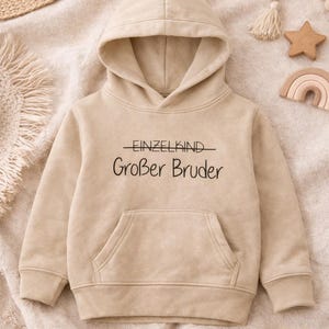 Bügelbild großer Bruder 2025 , große Schwester - Bügelmotiv, Schriftzug mit oder ohne Jahreszahl, in verschiedenen Maßen, Einzelkind