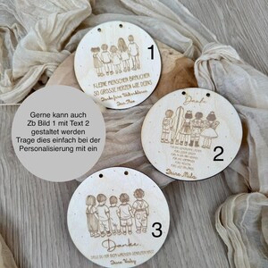Farewell gift for kindergarten - Gift for educators, teachers - Personalized wooden plaque as a thank you image 6