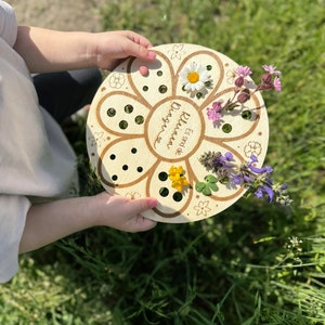 Forest Treasure Hunt Forest Bingo Children, Montessori, Scavenger Hunt Children's Birthday Game Wood