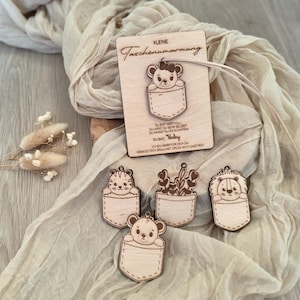 Worry Eater Enfants / Encouragement Enfants En Bois Personnalisé / Pocket Hug / Pocked Hug Children