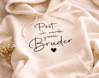 Iron-on image big brother 2025, big sister - iron-on motif, lettering with or without year, in various sizes, application