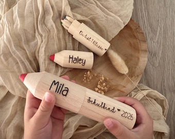 Pencil personalized with name - Gift for school enrollment - Little gift for school cone - Gift idea for schoolchild