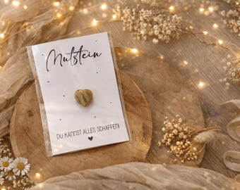 Mutstein Kinder - Geschenkidee Einschulung - Mitbringsel Einschulung - Geschenkidee Schultüte - Geschenkidee zur Einschulung