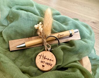 Personalisierter Schlüsselanhänger „Hebamme mit Herz“  Geschenk,Abschied,Geburtstag, jeder Anlass