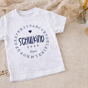 Iron-on transfers school child 2026- daycare child 2026 - school child 2025 T-shirt iron-on transfer