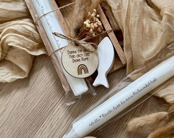 Geschenk Patenonkel, Geschenk Patentante, Kerze Patenonkel personalisiert , Kerze Patentante personalisiert, Geschenk Paten Taufe |