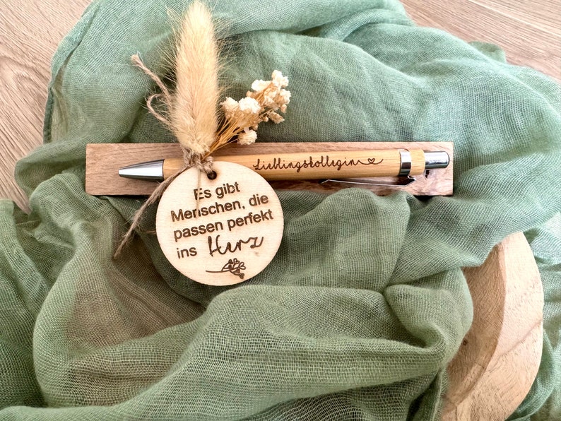 Personalized ballpoint pen, gift, lovingly decorated, birthday, any occasion image 2