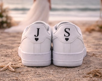 Personalized stickers for wedding shoes