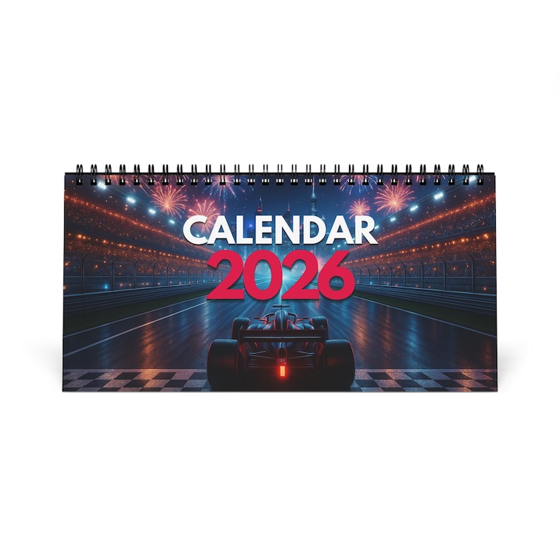 F1 2026 Desktop Calendar: Experience the Thrill of Racing in Style ...