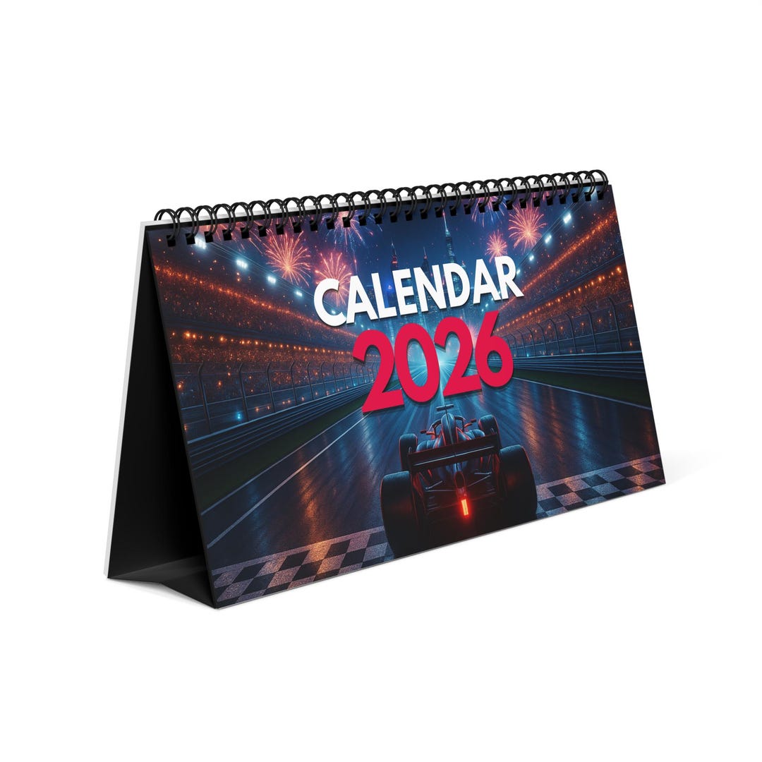 F1 2026 Desktop Calendar: Experience the Thrill of Racing in Style ...