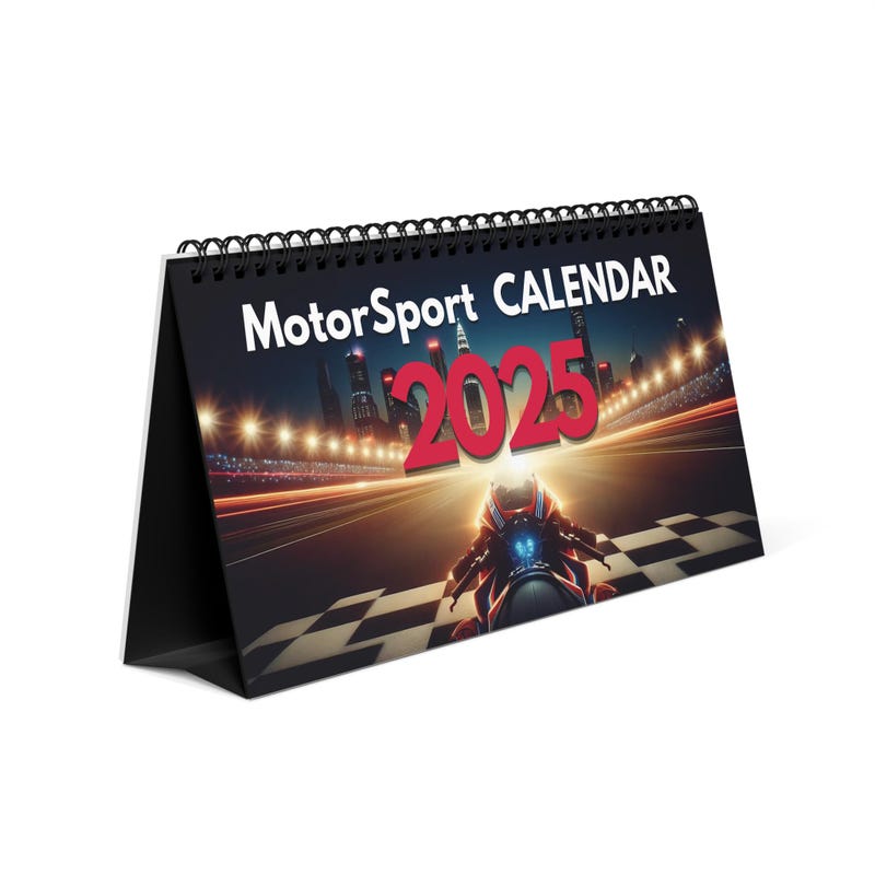 Motorcycle Calendar 2025 Etsy
