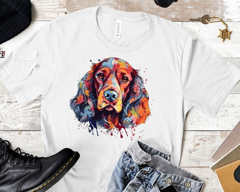 Colorful Dogs Design Bundle Dog Breeds Tshirt Design Clipart, Cute