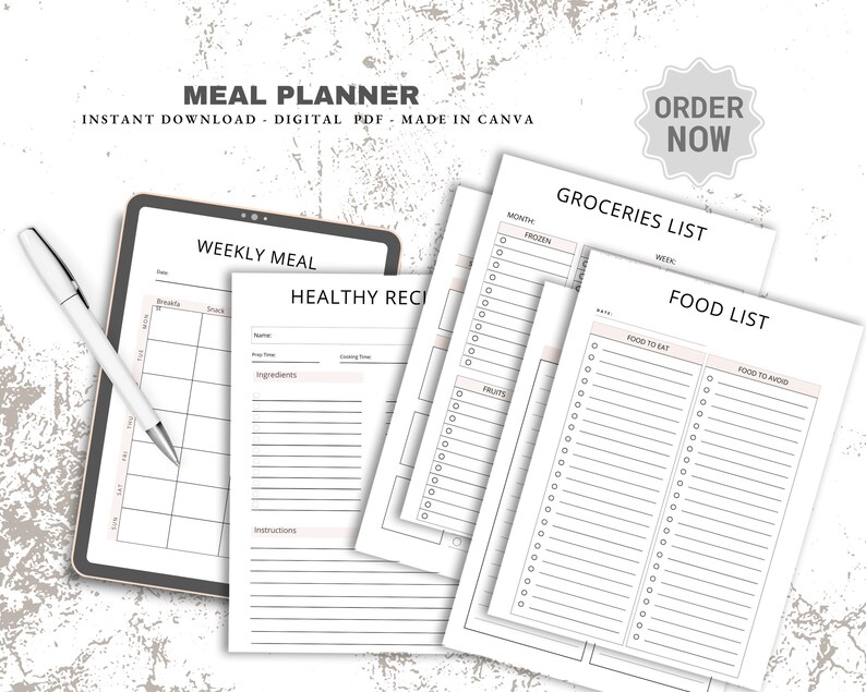 meal-planner-printable-weekly-food-diary-meal-tracker-food-journal