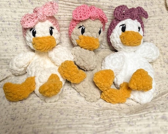 Crochet Baby Duck | Baby Duck | Baby Duck | Duck Snuggler | Duck Lovey | Crochet Duck Lovey | Crochet Duck Snuggler | Handmade Duck