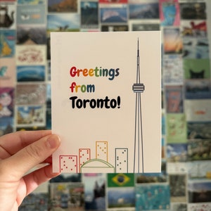 Carte postale Salutations de Toronto