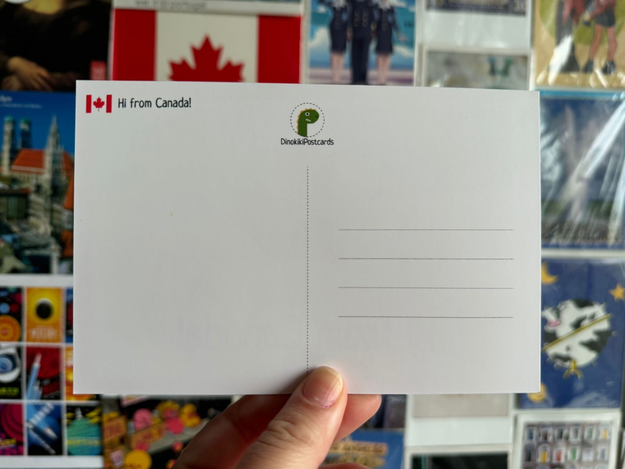 Hi From Canada Postcard - Etsy Canada