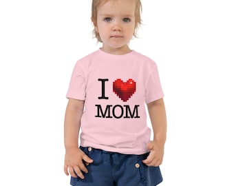 Celebre a mamá con estilo: archivo PNG "Amo a mamá" para arte mural e impresión de prendas para diseños de camisetas y bolsos de mano
