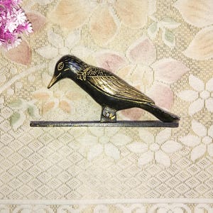 Brass Sparrow Knocker for Cottage Door Decor | Brass Woodpecker Inspired Door Bell | Home and Office Door Decoration