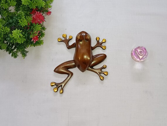 Brass Frog Door Knocker: Dancing Toad Shape Door Bell - Etsy