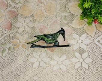 Brass Woodpecker Door Knocker: Unique Door Hardware Decor