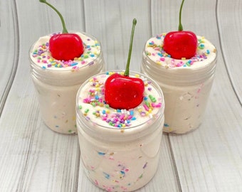 Cupcake play dough jar, sprinkles, ice cream birthday party favor, girls boys, playdough set, toddler playdoh, play doh, baking party kids