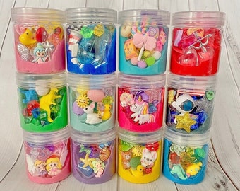 Play Dough Kit Jars, playdough set, girls boys gift, magic kit, sensory kit, toddler present, Party favors toy craft, Play doh, cars