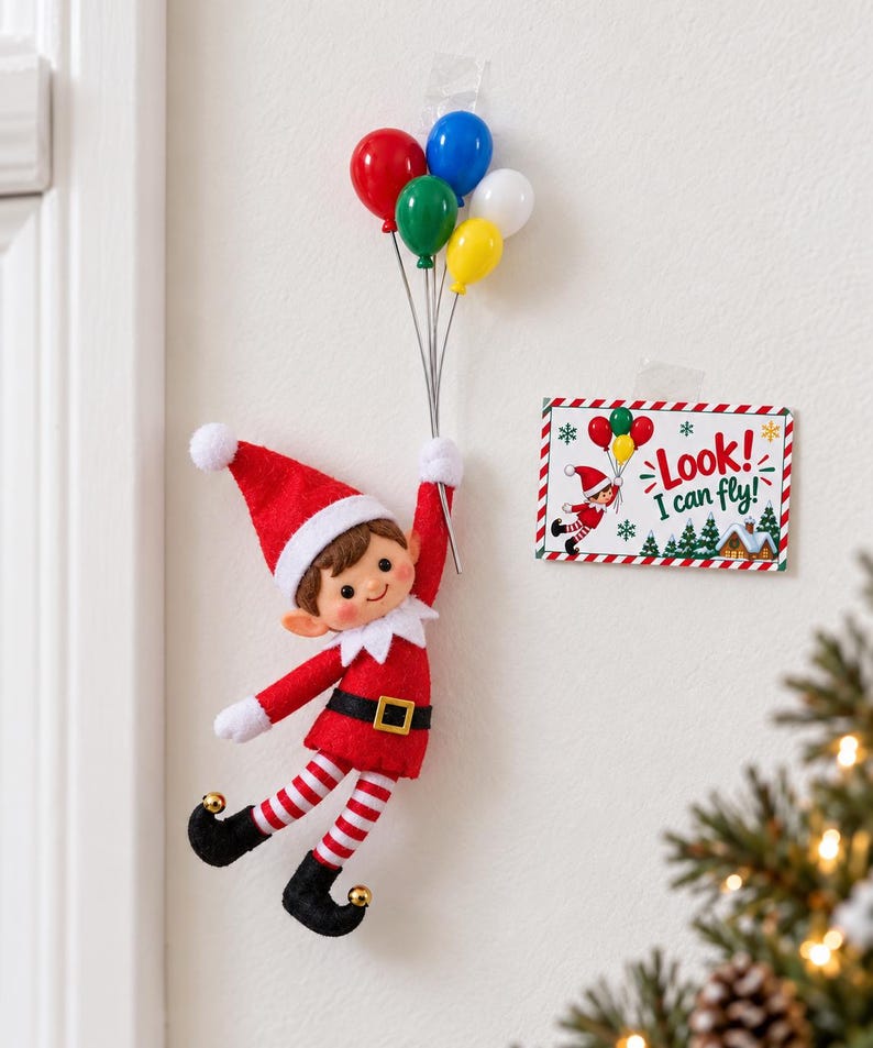 2026 Elf 24 Day Kit Elf Props Antics, Set Magic Christmas Activity Pre ...