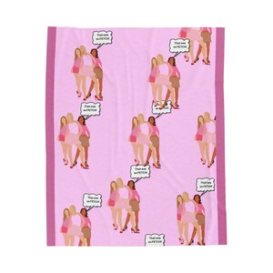 Burn Book Mean Girls Velveteen Plush Blanket Regina George, Cady Heron,  Gretchen Weiners, Lindsay Lohan, Y2K Aesthetic, Gift For Girlfriend