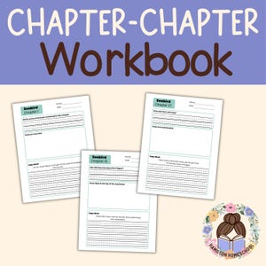 May include: A workbook titled "Chapter-Chapter Workbook" with the text "Seabird" and chapter numbers 1, 15, and 27. The pages have lines for writing and space for drawings. The image includes a logo for Hamilton Homeschool.