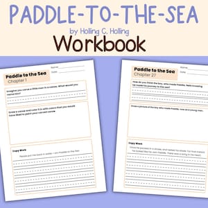 Paddle-to-the-Sea Workbook: Kapitelfragen, Kopierarbeit, gerichtetes Zeichnen (PDF Download) Bild 1