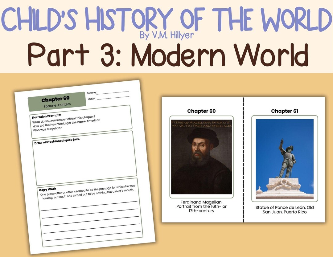 Child's History of the World Study Guide: Narration, Copywork, Visual ...