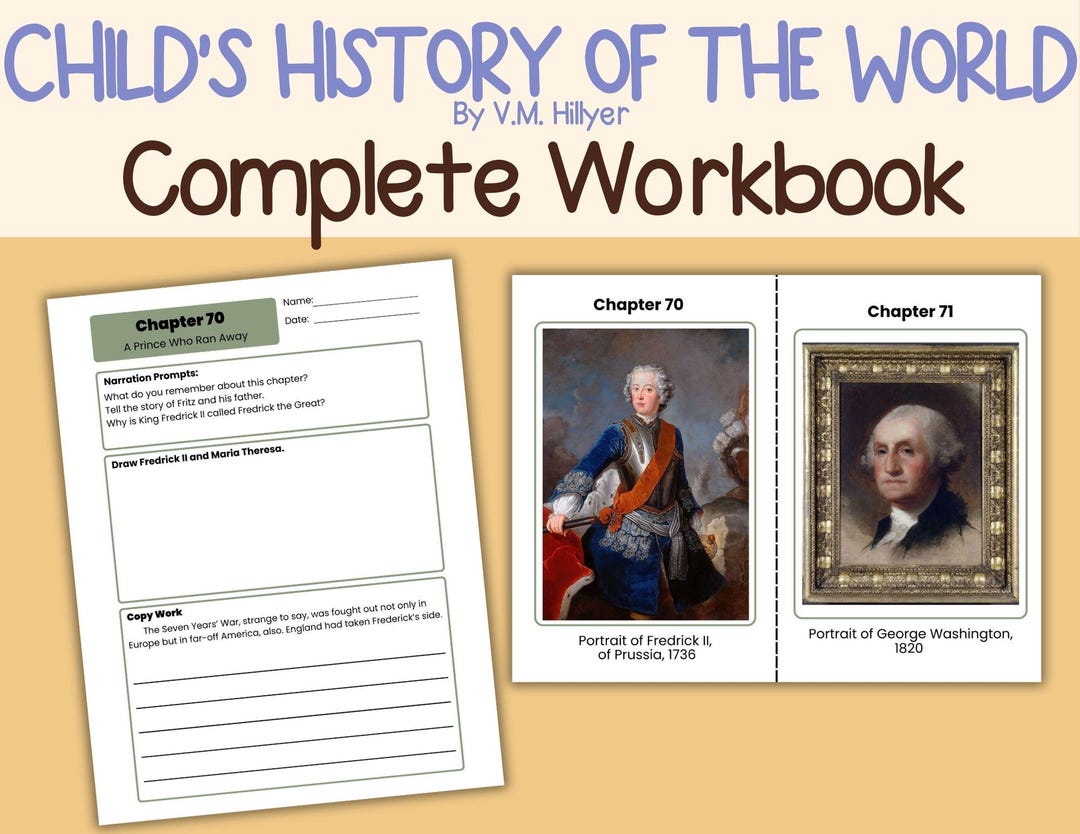 Child's History of the World Study Guide: Narration, Copywork, Visual ...