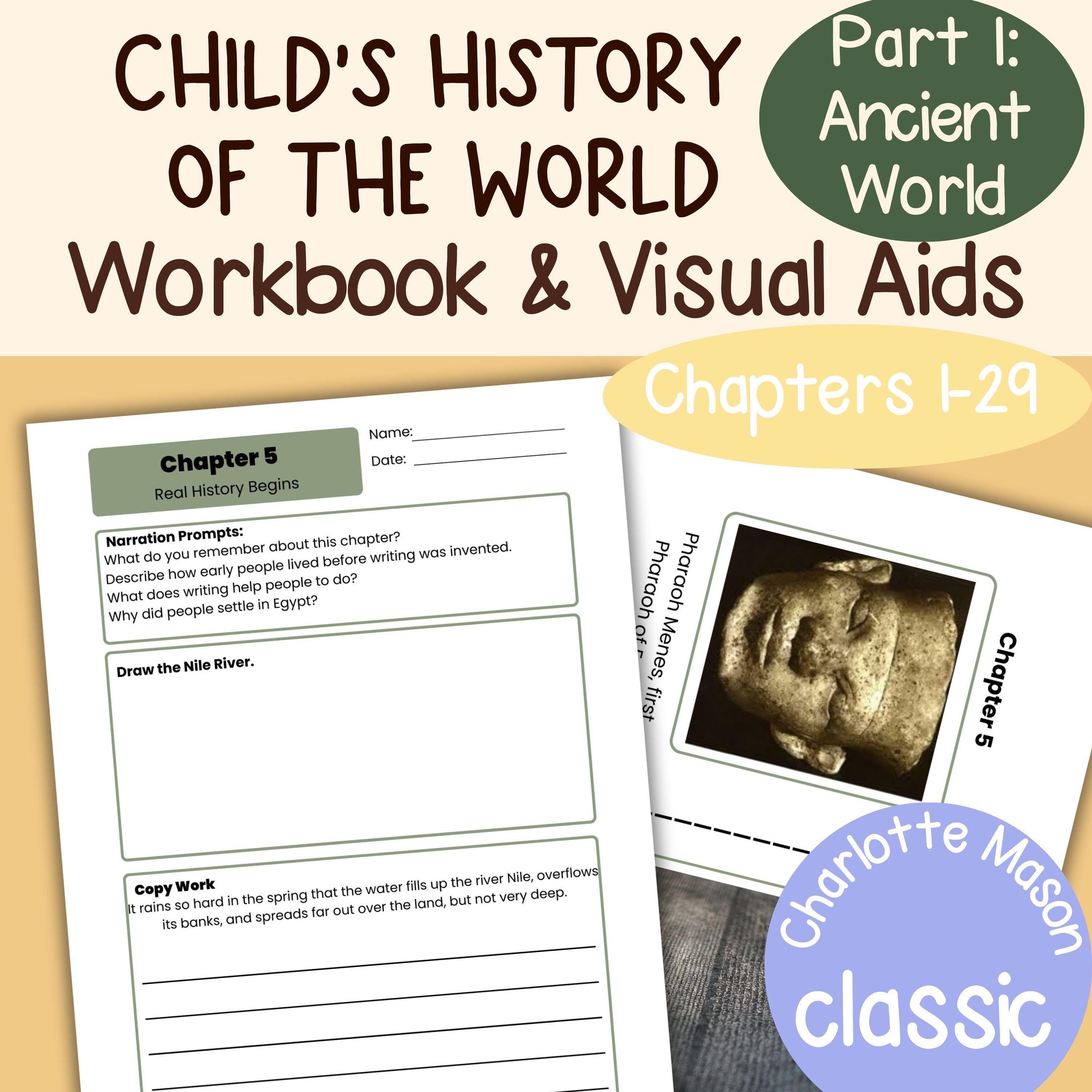 Child's History of the World Study Guide: Narration, Copywork, Visual ...