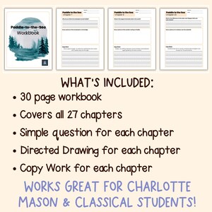 Paddle-to-the-Sea Workbook: Kapitelfragen, Kopierarbeit, gerichtetes Zeichnen (PDF Download) Bild 5