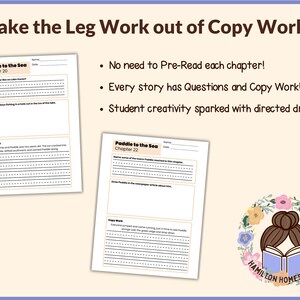 Paddle-to-the-Sea Workbook: Kapitelfragen, Kopierarbeit, gerichtetes Zeichnen (PDF Download) Bild 9