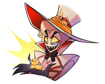 Hazbin hotel stickers