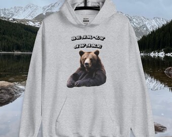 Bear-ly Awake hoodie