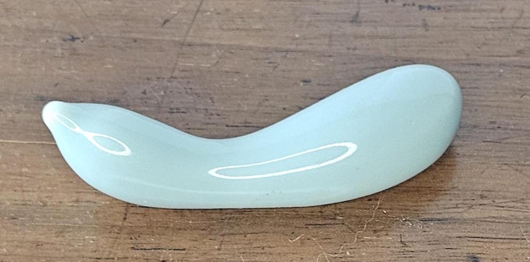 Vintage Handmade Porcelain Hashi-oki Japanese Chopstick / Knife Rest ...